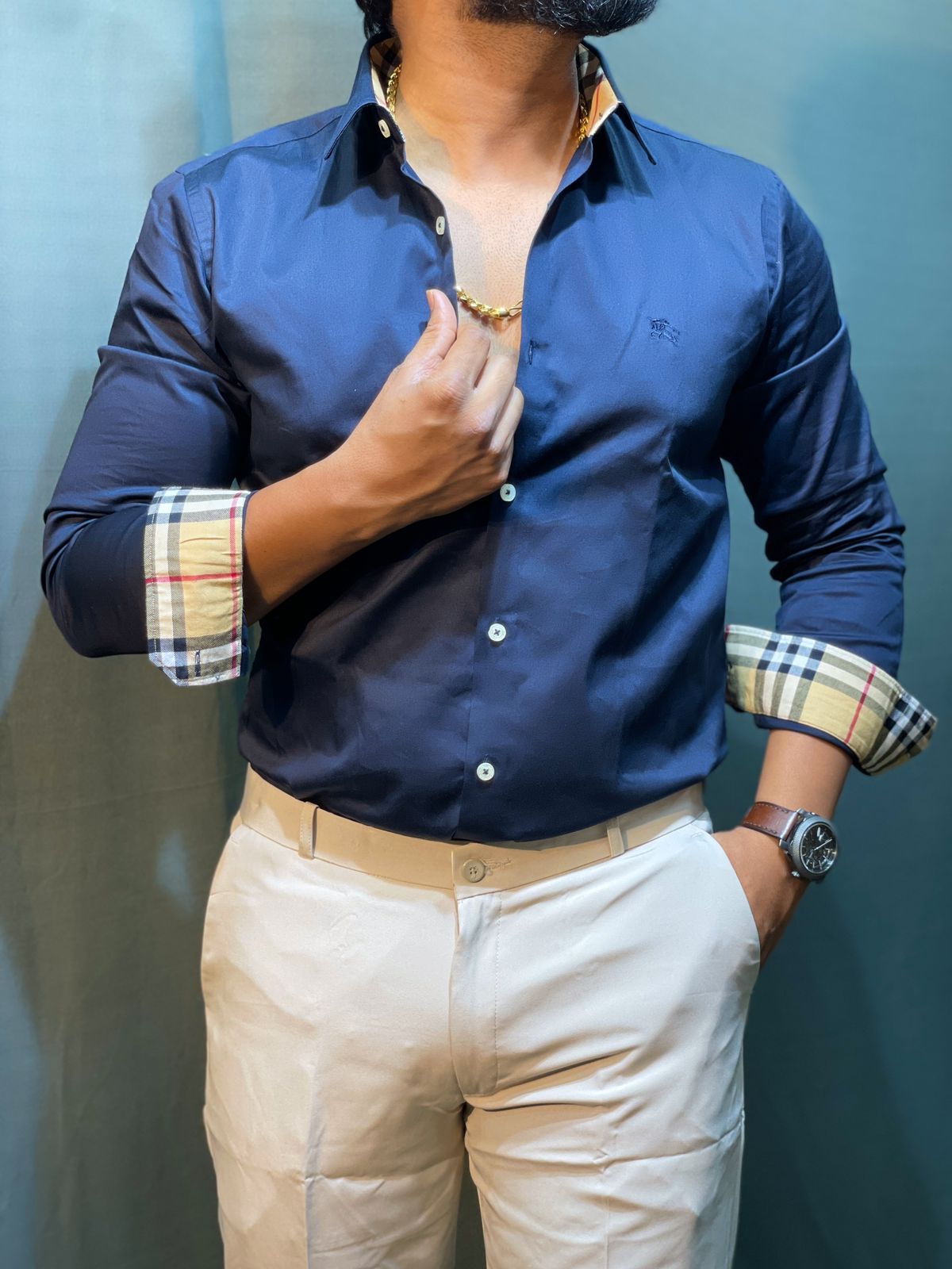 Very Premium Quality Plain Shirt With Soft Shine